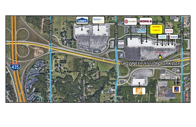 More details for 15150-15700 Shawnee Mission Pky, Shawnee, KS - Retail for Lease