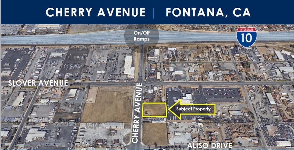 Cherry Ave, Fontana, CA for sale - Building Photo - Image 1 of 1