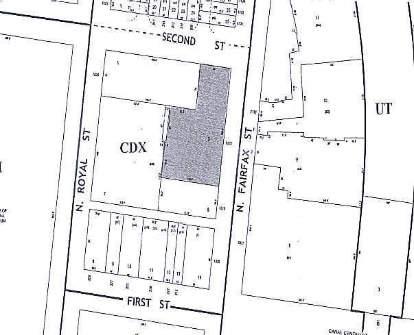 1020 N Fairfax St, Alexandria, VA à louer - Plan cadastral - Image 2 de 28