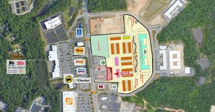 12141 Jefferson Davis Hwy, Chester, VA - Aerial  map view