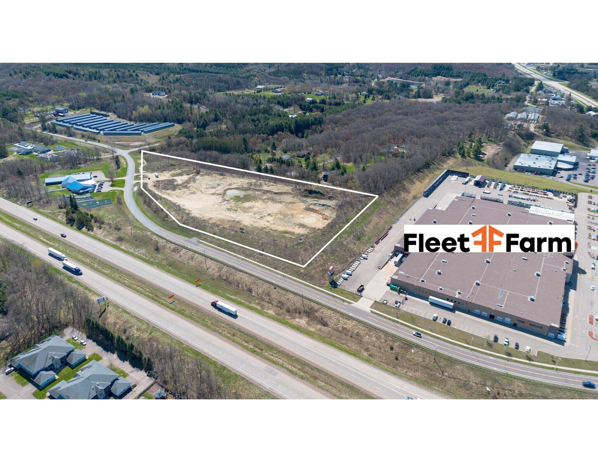 Old Town Hall Rd, Eau Claire, WI à vendre Aérien- Image 1 de 6