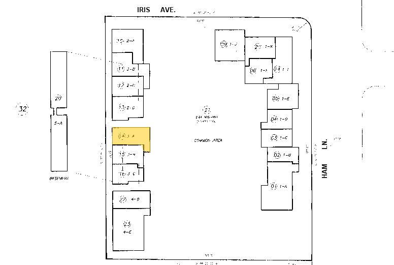 801 S Ham Ln, Lodi, CA à louer Plan cadastral- Image 1 de 2
