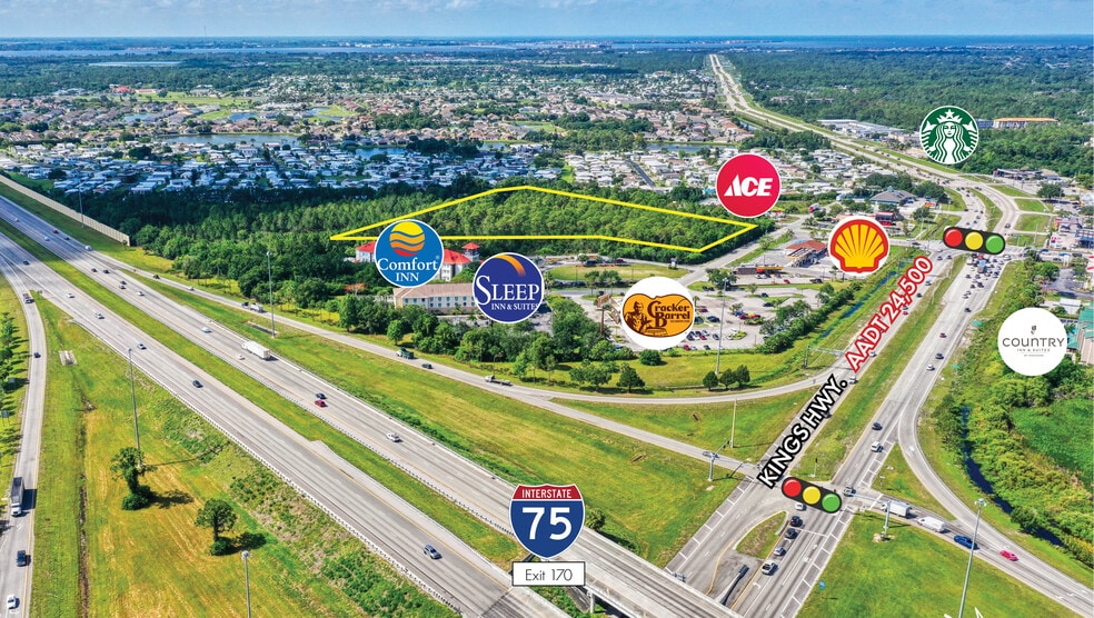 902-904 Kings Hwy, Port Charlotte, FL for sale - Aerial - Image 3 of 6