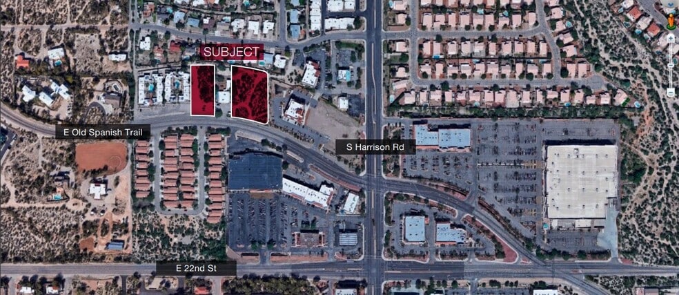 S Harrison Rd & E Old Spanish Trail, Tucson, AZ à vendre - Photo du bâtiment - Image 2 de 3
