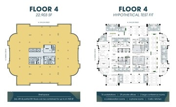 4350 N Fairfax Dr, Arlington, VA for lease Floor Plan- Image 1 of 1
