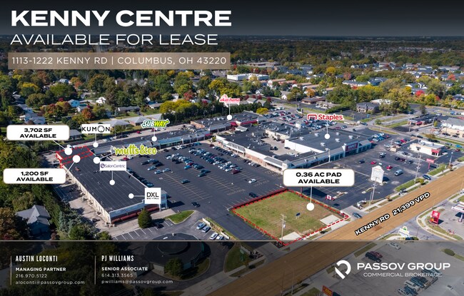 More details for 1113-1222 Kenny Centre Sq, Columbus, OH - Retail for Lease
