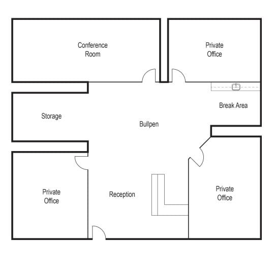 9888 Carroll Centre Rd, San Diego, CA for lease Floor Plan- Image 1 of 1