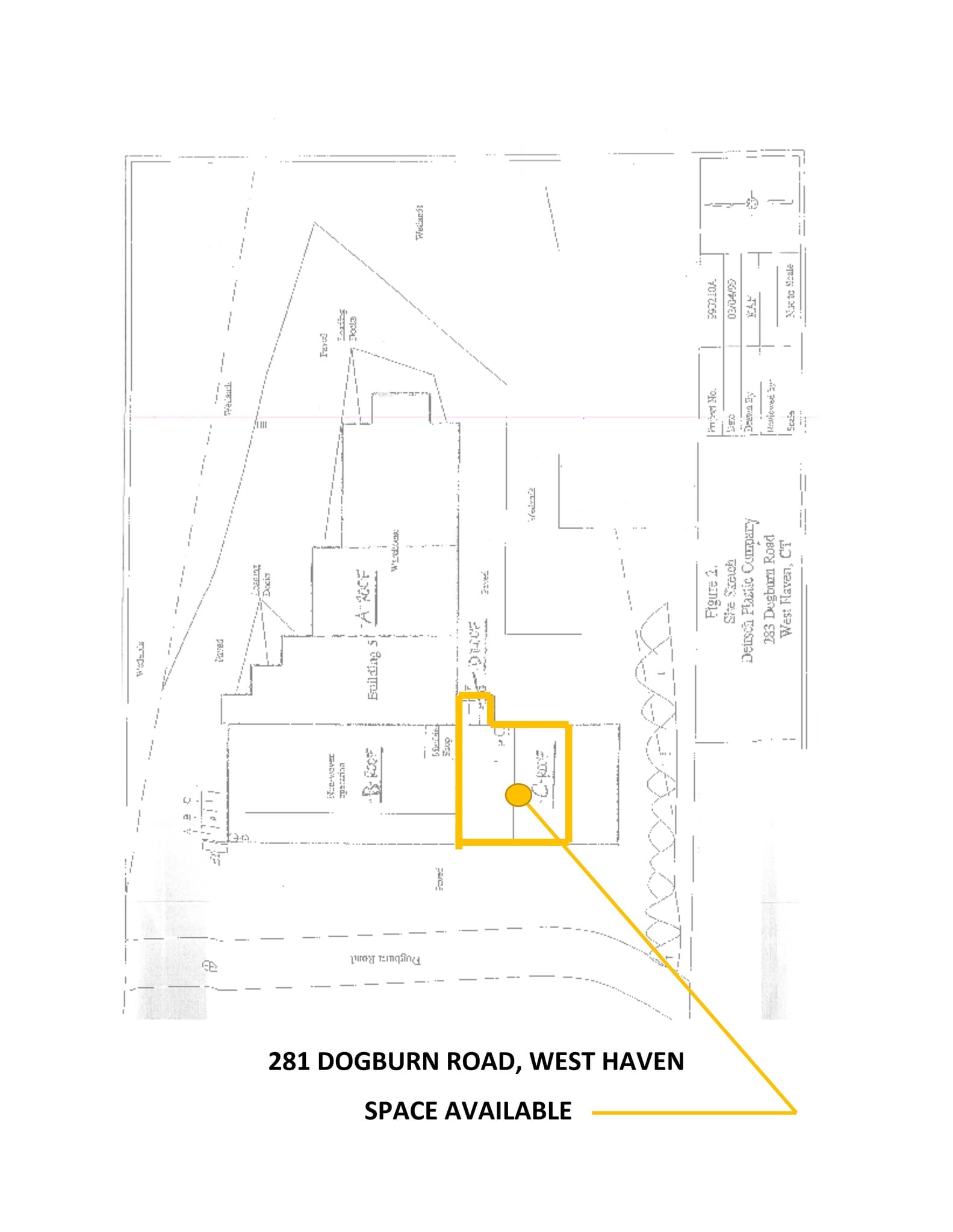 281-283 Dogburn Rd, West Haven, CT for lease Site Plan- Image 1 of 4