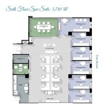 1 M St SE, Washington, DC à louer Plan d’étage- Image 1 de 1