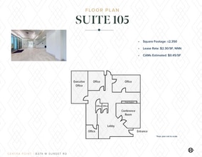 8379 W Sunset Rd, Las Vegas, NV for lease Floor Plan- Image 1 of 1