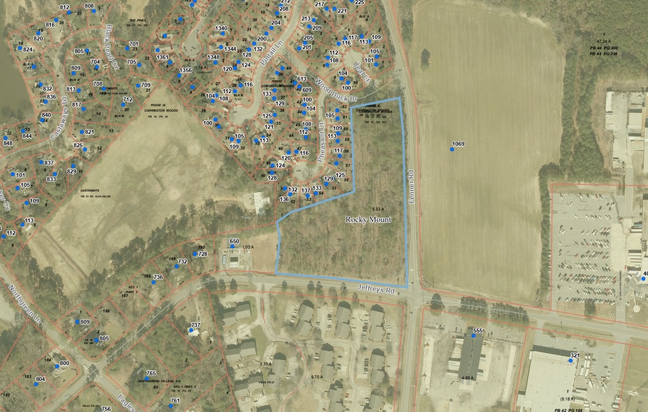 Jeffreys Rd & Fenner Rd, Rocky Mount, NC for sale - Building Photo - Image 2 of 3