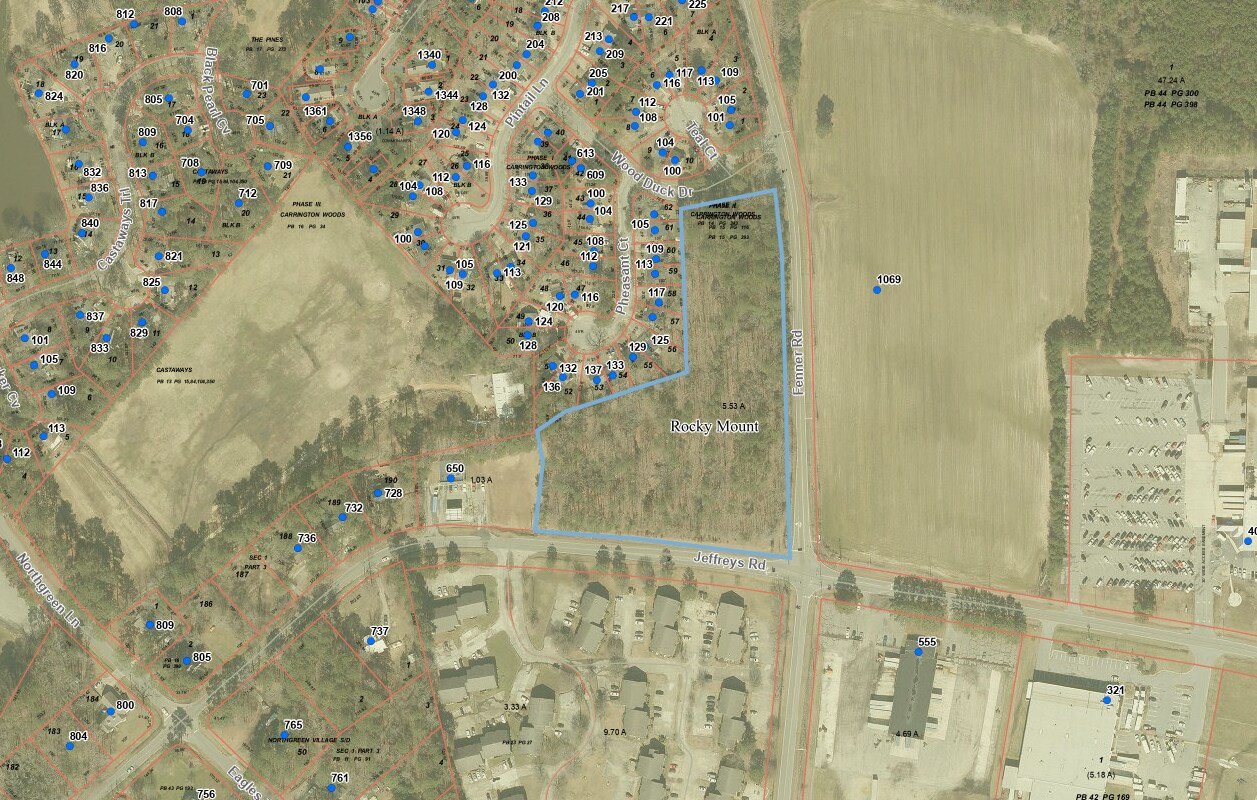 Jeffreys Rd & Fenner Rd, Rocky Mount, NC à vendre Photo du bâtiment- Image 1 de 3