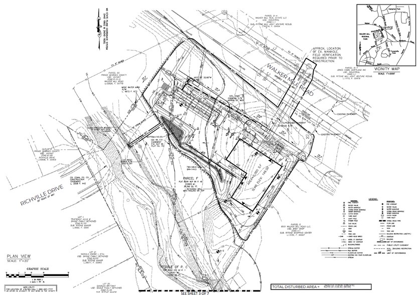 8401 Walker Mill Rd, Capitol Heights, MD à vendre - Plan de site - Image 1 de 3