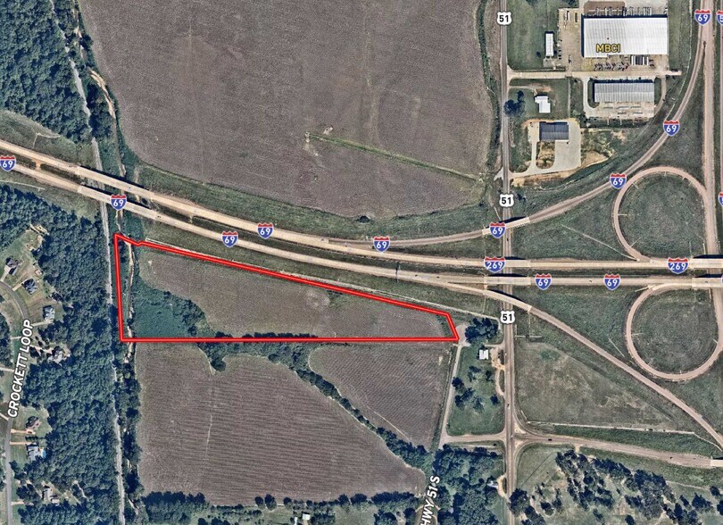 55 Old Highway 51 South, Hernando, MS à vendre - Aérien - Image 1 de 1