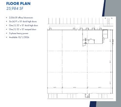 7873-7889 Will Rogers Blvd, Fort Worth, TX à louer Plan d’étage- Image 1 de 1