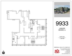 9933 Lawler Ave, Skokie, IL à louer Plan de site- Image 1 de 1