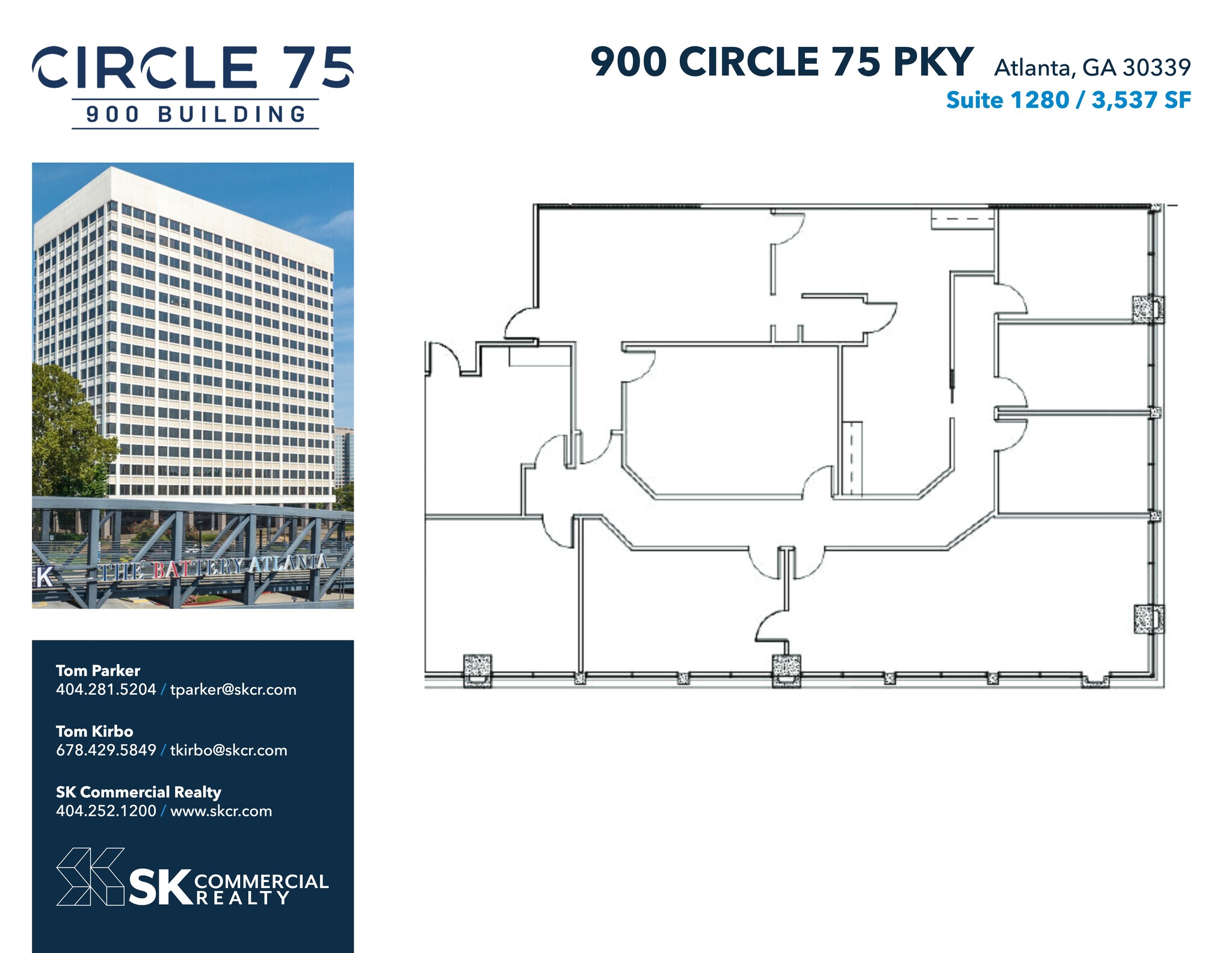 900 Circle 75 Pky SE, Atlanta, GA for lease Site Plan- Image 1 of 1
