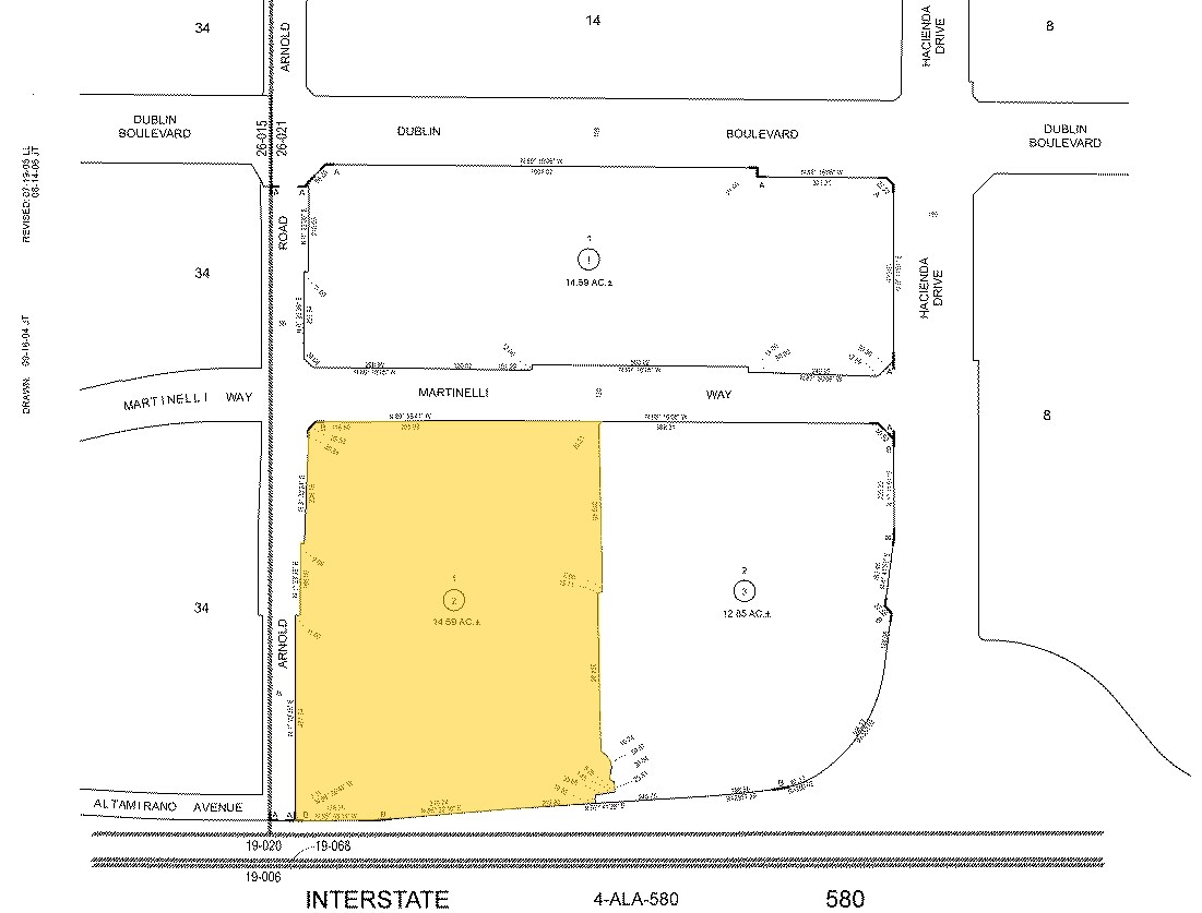 Martinelli Way, Dublin, CA à vendre Plan cadastral- Image 1 de 4