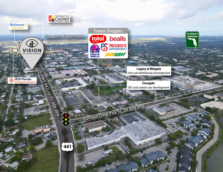 1821 N State Road 7, Margate, FL for sale - Building Photo - Image 2 of 21