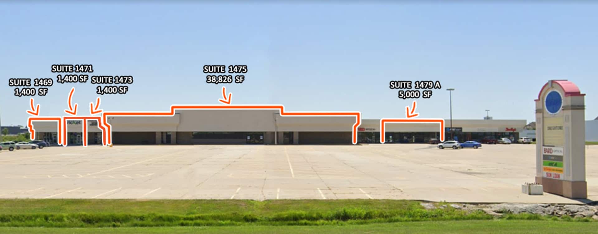 1475-1487 Woodlawn Rd, Lincoln, IL for lease Building Photo- Image 1 of 4