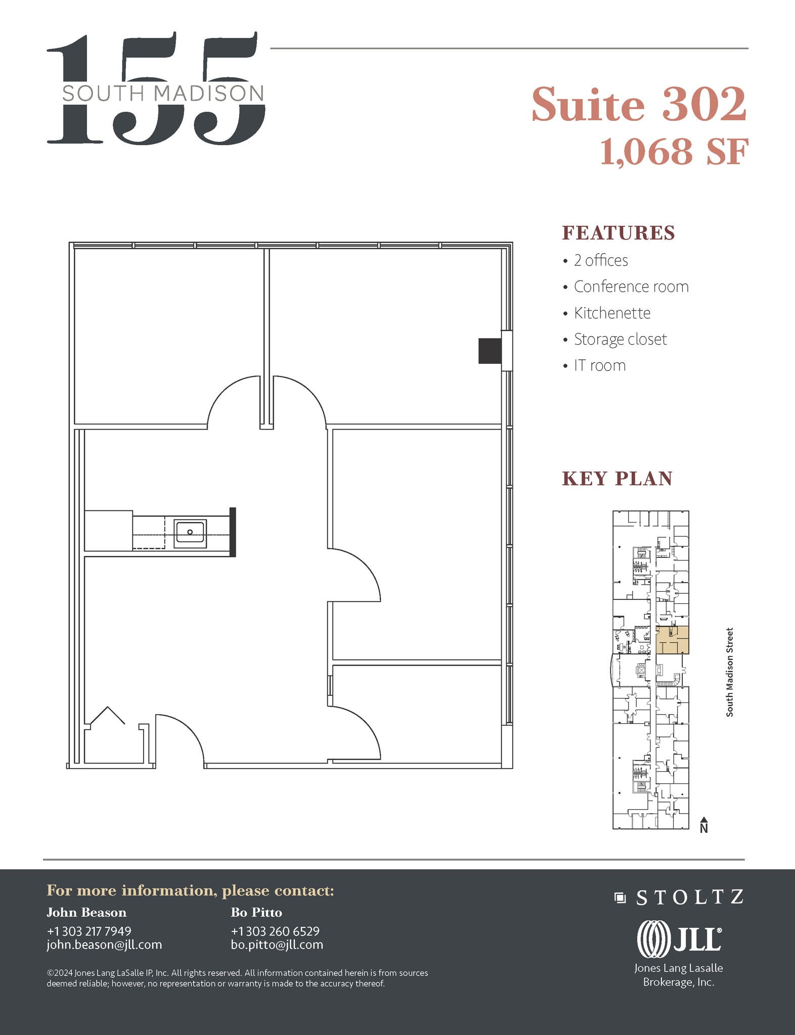 155 S Madison St, Denver, CO for sale Floor Plan- Image 1 of 1