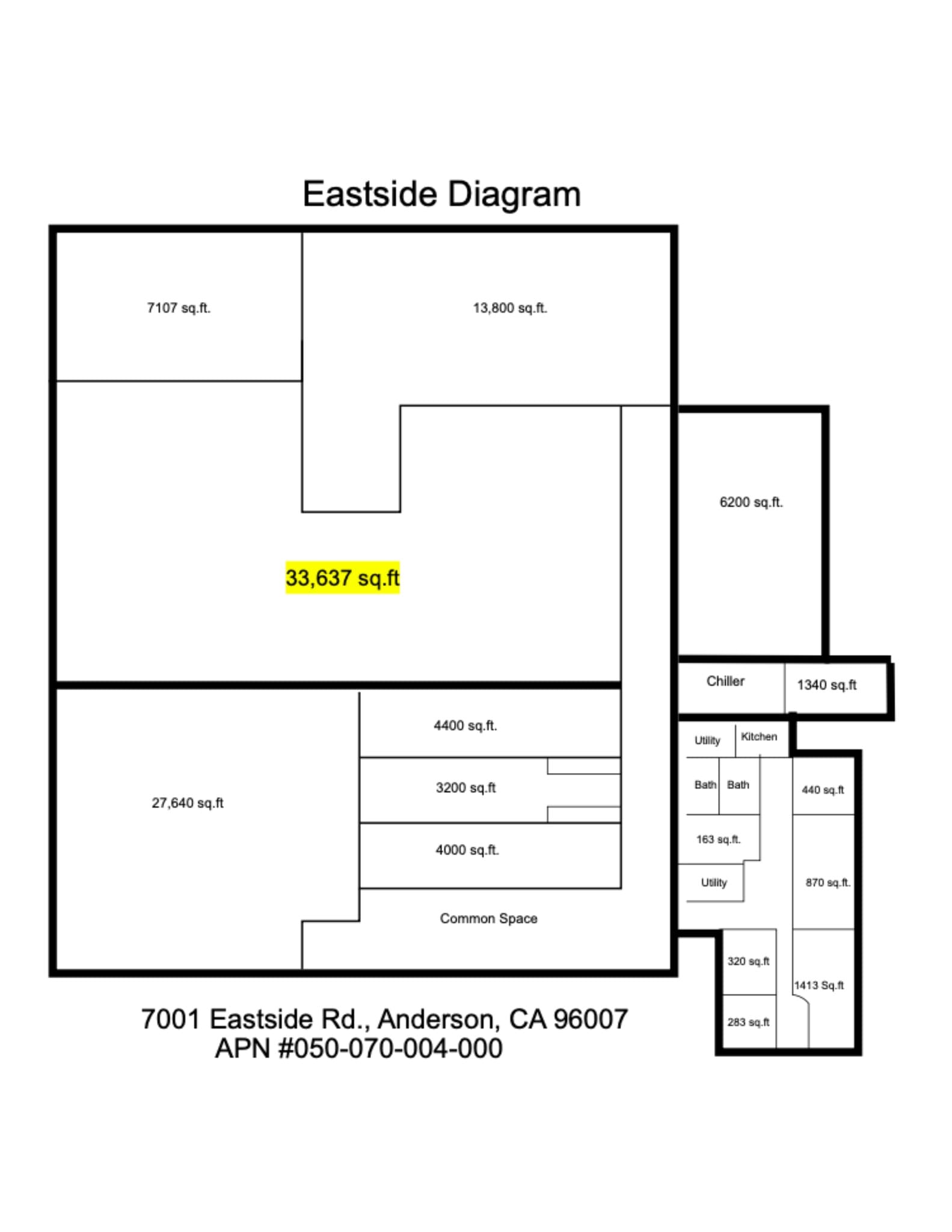 7001 Eastside Rd, Anderson, CA for lease Site Plan- Image 1 of 5
