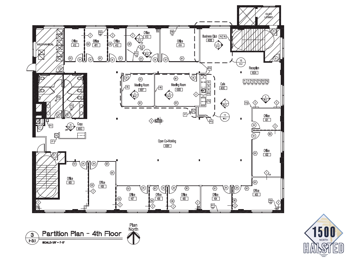 1500 N Halsted St, Chicago, IL for lease Floor Plan- Image 1 of 1