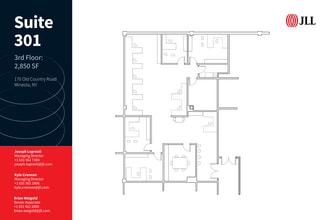 170 Old Country Rd, Mineola, NY à louer Plan d’étage- Image 1 de 1