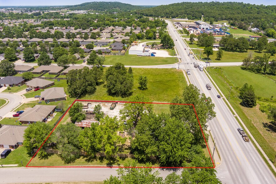 1380 Butterfield Coach Rd, Springdale, AR à vendre - Aérien - Image 2 de 12