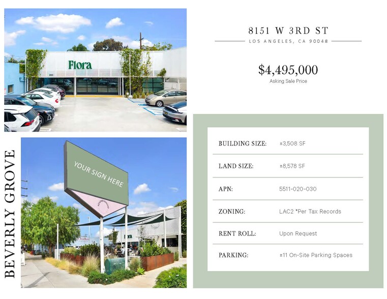 8151 W 3rd St, Los Angeles, CA for sale - Building Photo - Image 2 of 19