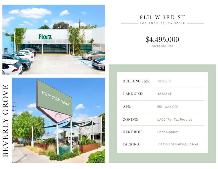 8151 W 3rd St, Los Angeles, CA à vendre - Photo du bâtiment - Image 2 de 19