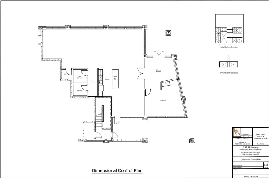 7291 Elm St, Frisco, TX for lease - Floor Plan - Image 2 of 2