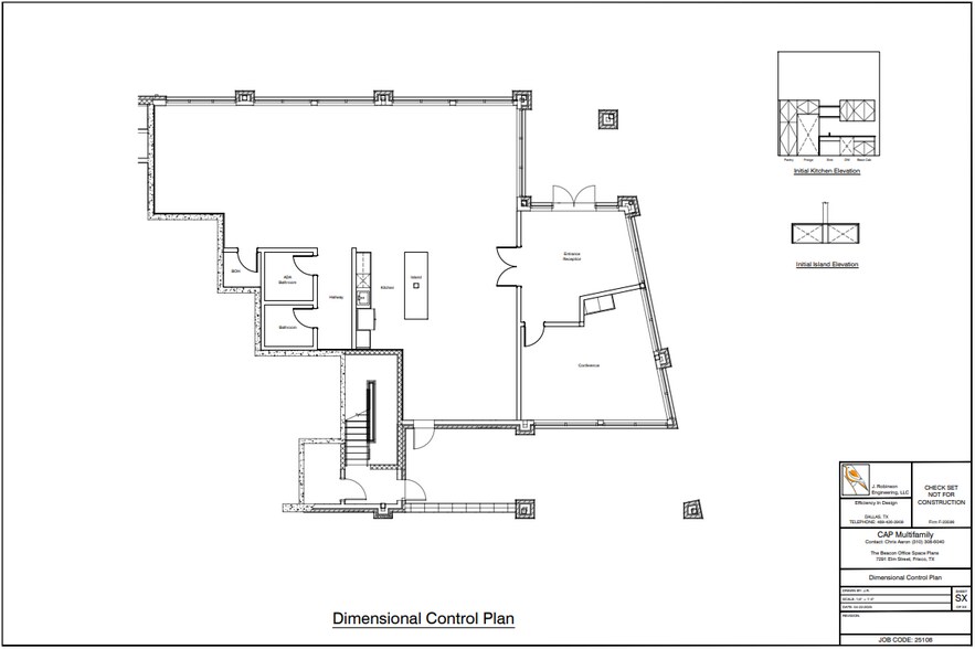 7291 Elm St, Frisco, TX à louer - Plan d’étage - Image 2 de 2