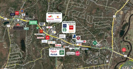 18 Albany Tpke, Canton, CT - Aerial  map view - Image1