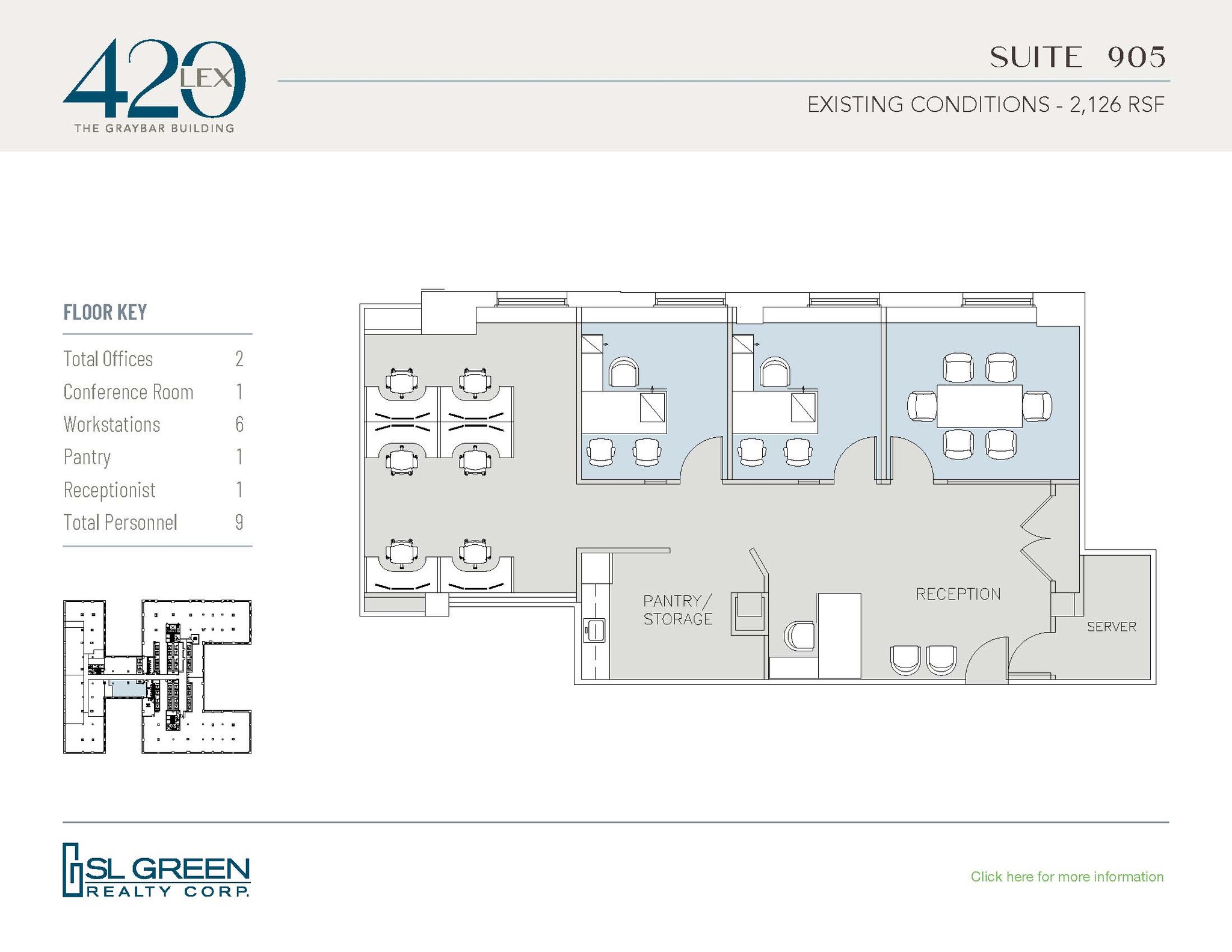 420 Lexington Ave, New York, NY à louer Plan d’étage- Image 1 de 1