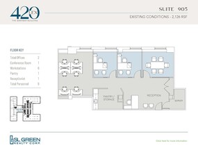 420 Lexington Ave, New York, NY à louer Plan d’étage- Image 1 de 1