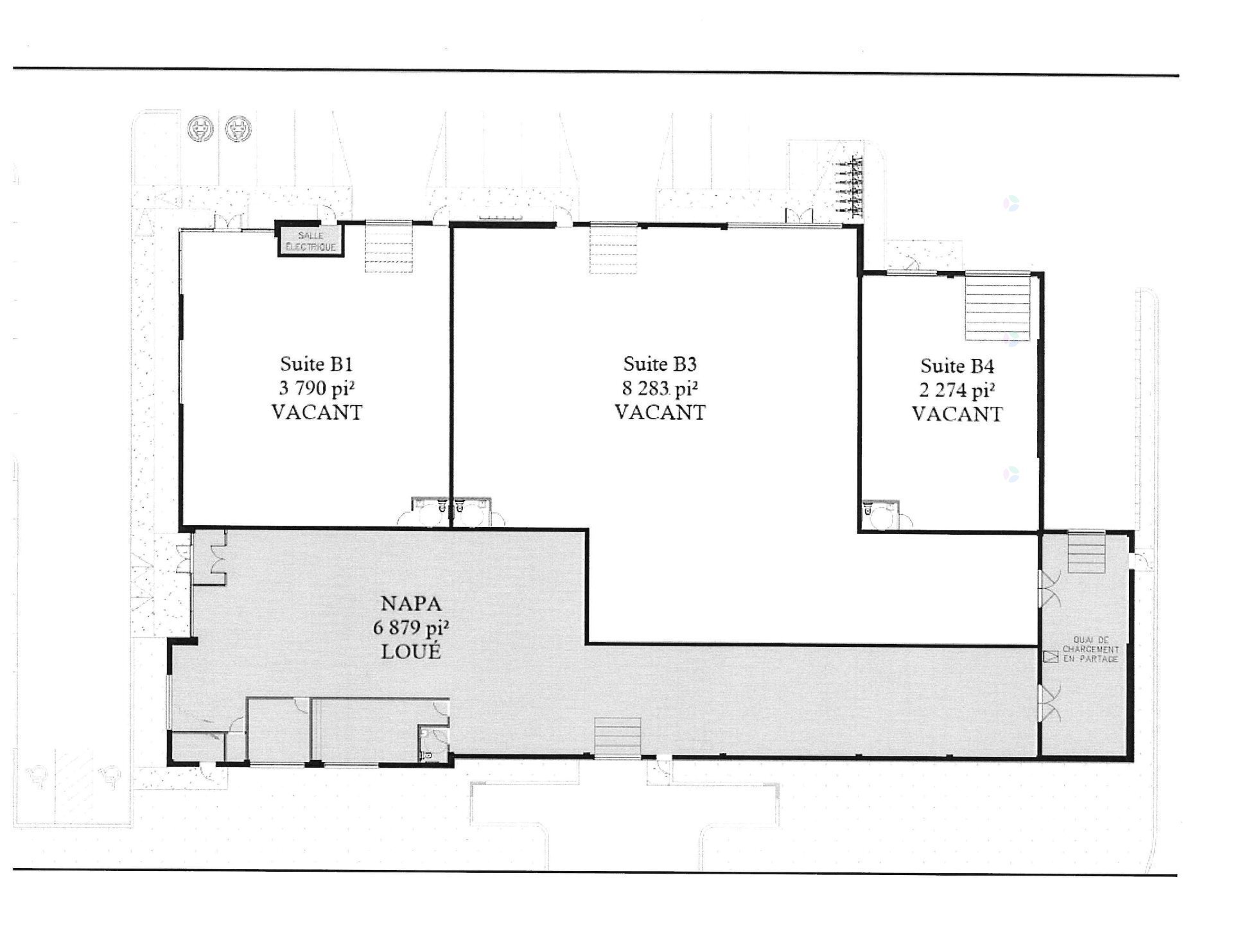 465 Ch Industriel, Gatineau, QC for lease Floor Plan- Image 1 of 1