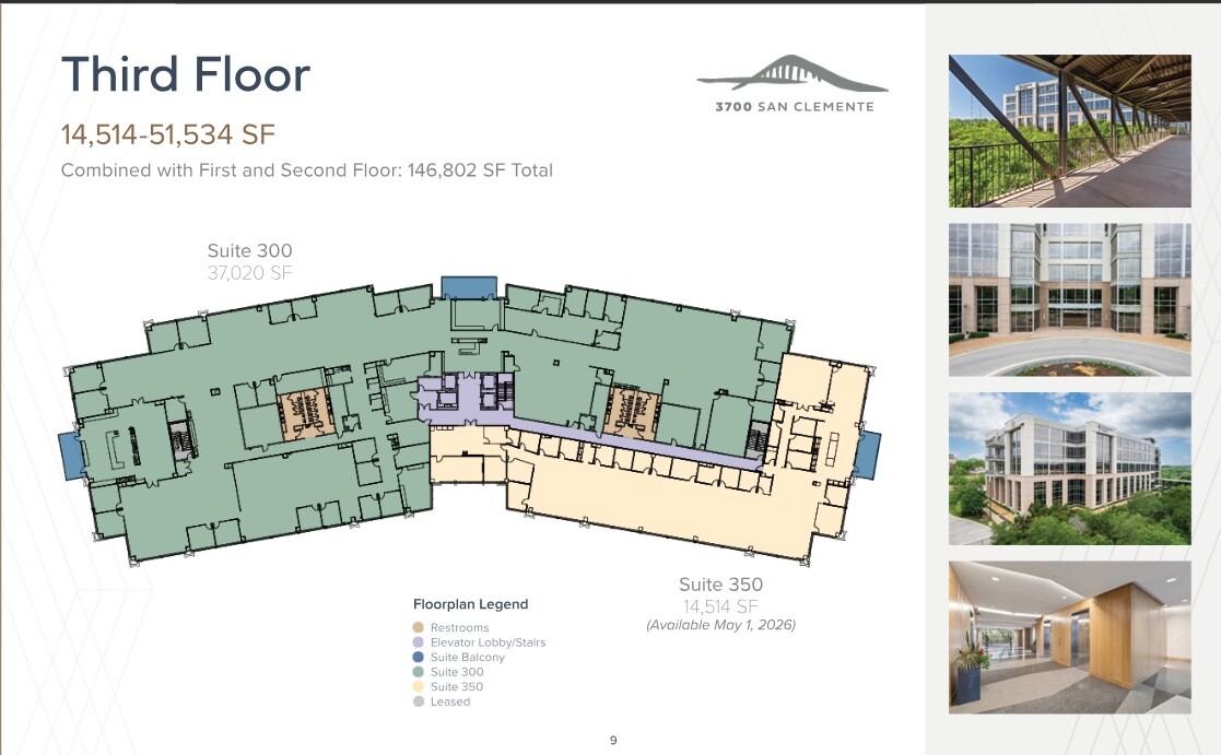 3700 N Capital Of Texas Hwy, Austin, TX à louer Plan d’étage- Image 1 de 1