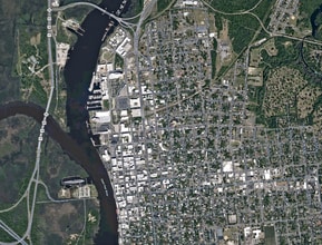 32 Harnett St, Wilmington, NC - AERIAL  map view