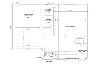 3 W Broad St, Bethlehem, PA for lease Floor Plan- Image 1 of 2