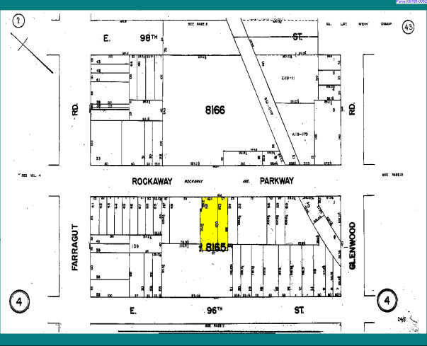 1392 Rockaway Pky, Brooklyn, NY à louer - Plan cadastral - Image 2 de 2