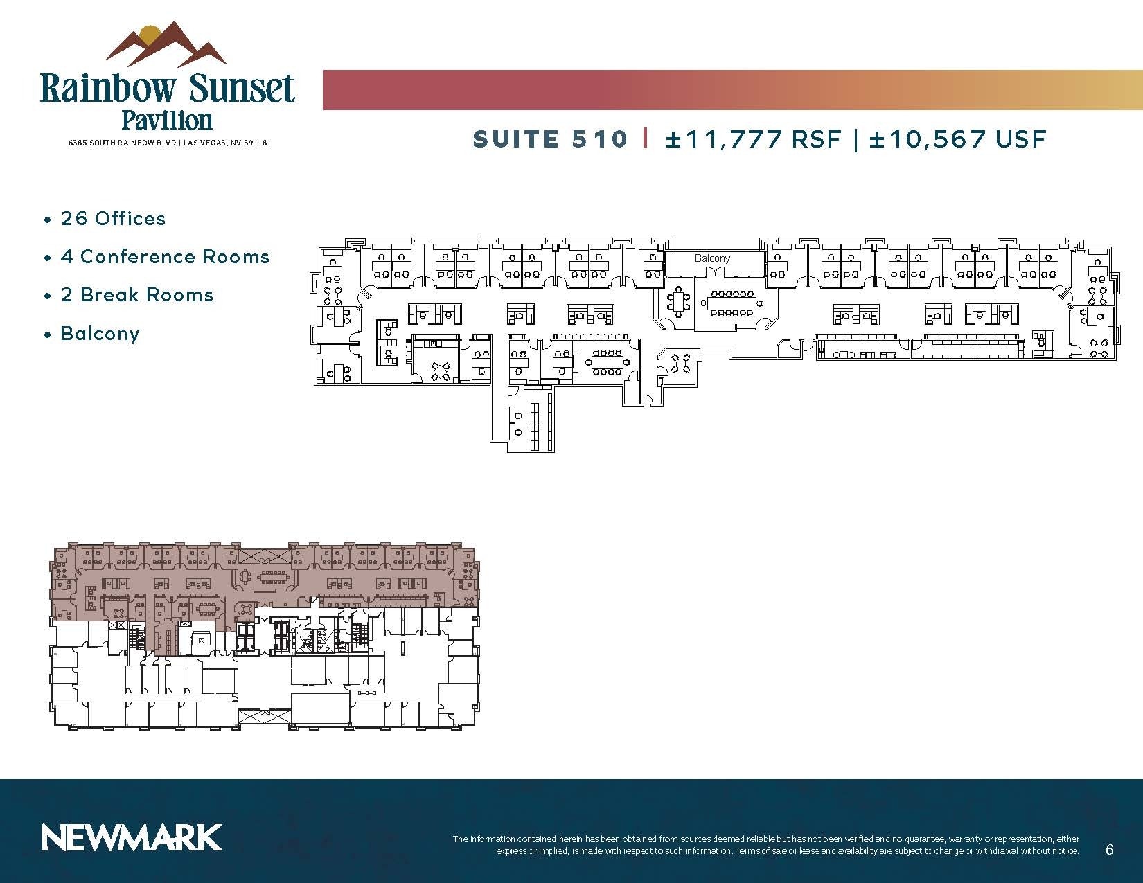 6385 S Rainbow Blvd, Las Vegas, NV for lease Floor Plan- Image 1 of 1