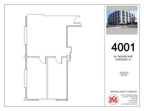 4001 W Devon Ave, Chicago, IL for lease Site Plan- Image 1 of 4