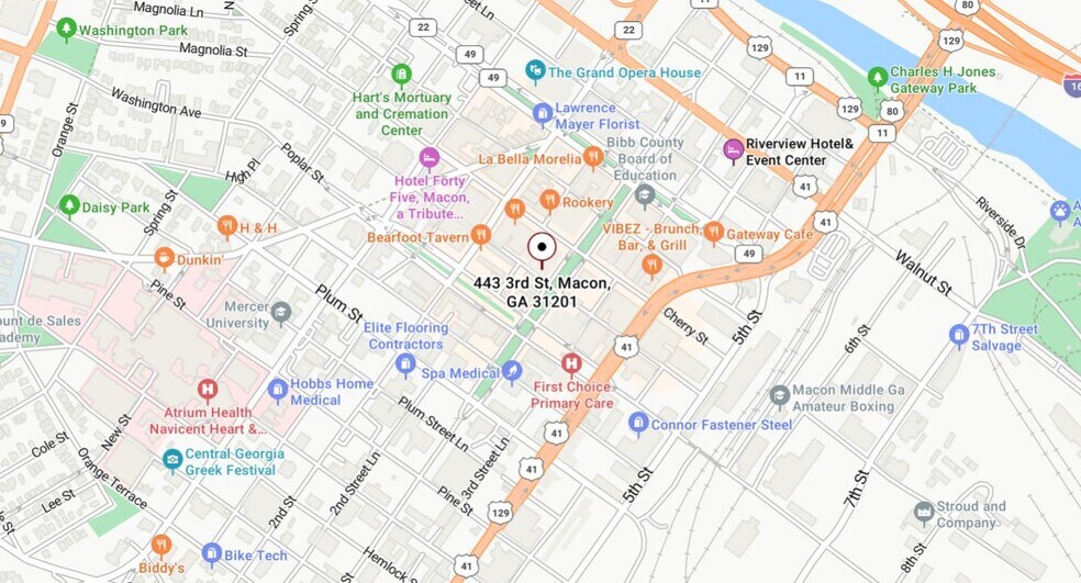 443 3rd St, Macon-Bibb, GA à vendre - Plan cadastral - Image 3 de 3