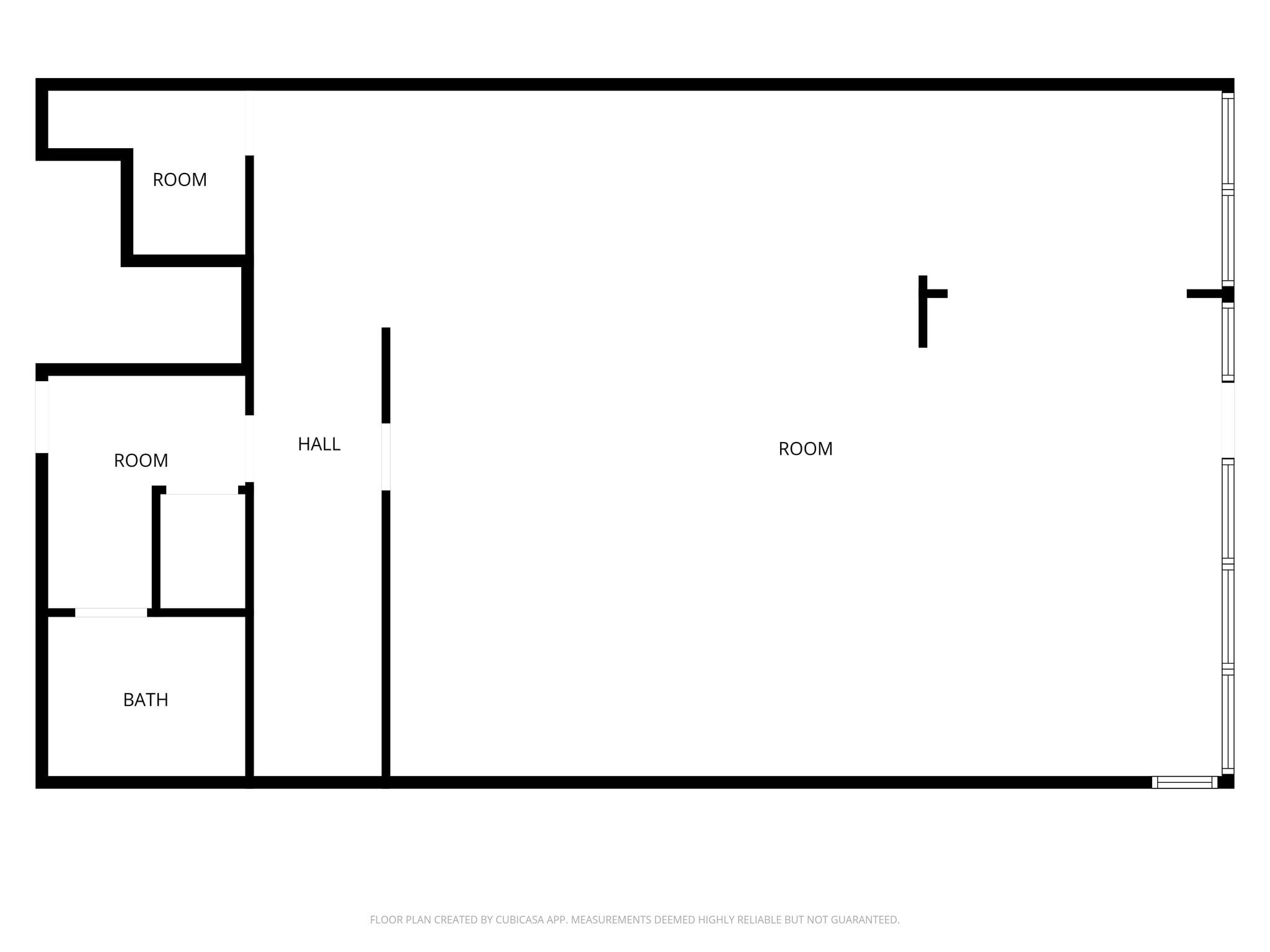 803 SW Powder Springs St, Marietta, GA for lease Floor Plan- Image 1 of 2