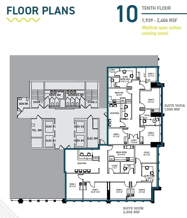8401 Connecticut Ave, Chevy Chase, MD à vendre Plan d’étage- Image 1 de 1