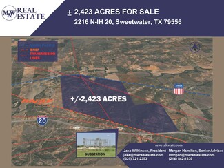 Plus de détails pour 2216 N IH-20, Sweetwater, TX - Terrain à vendre