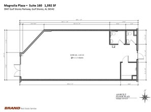 3965 Gulf Shores Pky, Gulf Shores, AL for lease Floor Plan- Image 1 of 1