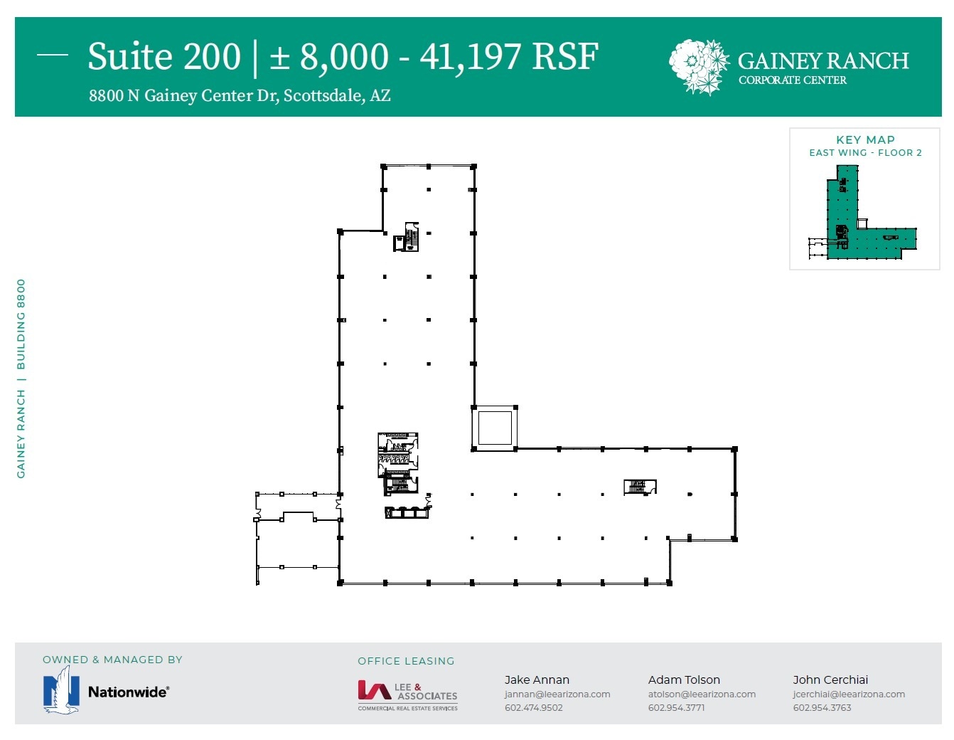 8800 N Gainey Center Dr, Scottsdale, AZ for lease Floor Plan- Image 1 of 1
