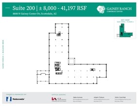 8800 N Gainey Center Dr, Scottsdale, AZ for lease Floor Plan- Image 1 of 1